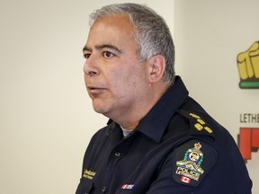 Lethbridge police Chief Shahin Mehdizadeh
