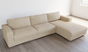 Amiri sofa with chaise in natural colour – Photo supplied