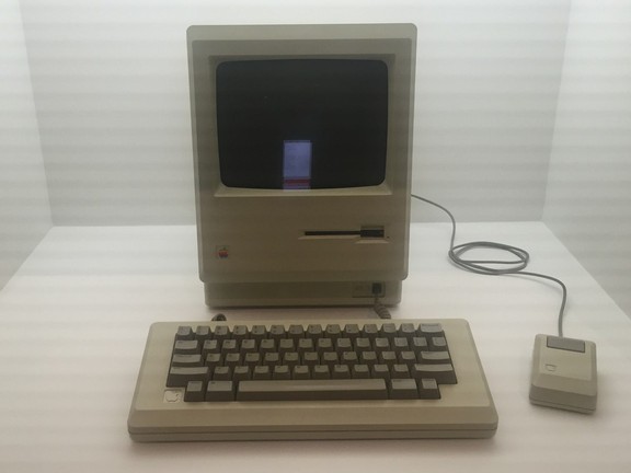 The first Apple Macintosh computer released 40 years ago today ...
