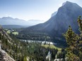 View of Bow Valley from the Banff Centre