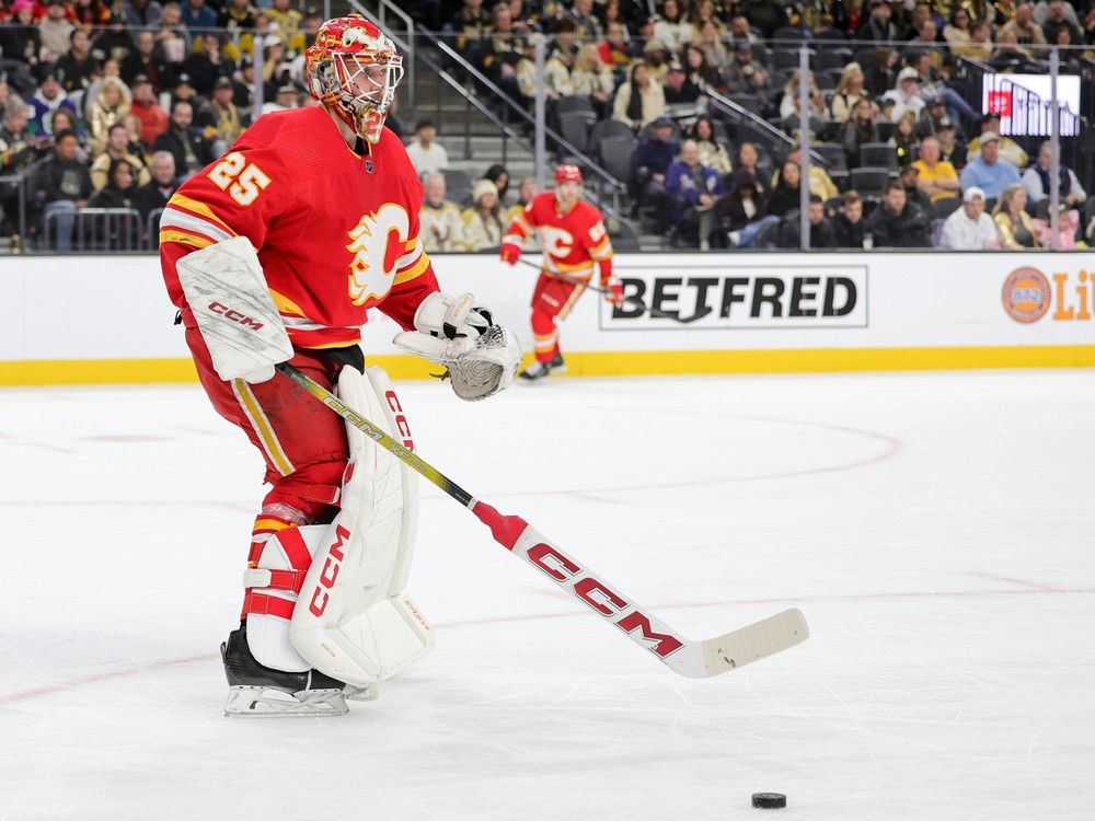 Jacob Markstrom Injured, Flames Recall Dustin Wolf From Wranglers ...