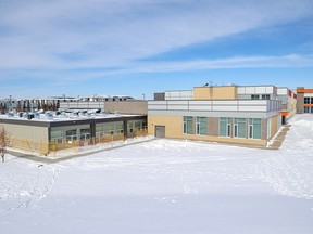 W.H. Croxford High School in Airdrie