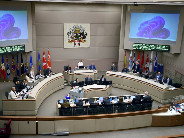  Calgary City Council is seen on Monday, November 20, 2023.