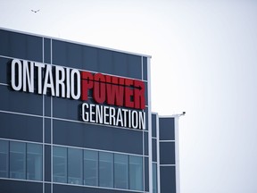 Capital Power Corp. and Ontario Power Generation have signed a deal to assess the development of small modular nuclear reactors in Alberta. Ontario Power Generation signage is seen at a facility at the Darlington Power Complex, in Bowmanville, Ont., on May 31, 2019.