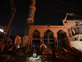 Israeli air strikes on Rafag