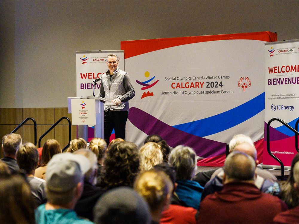 Calgary 2025 Special Olympics Volunteer