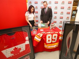 Joan Snyder sports memorabilia University of Calgary