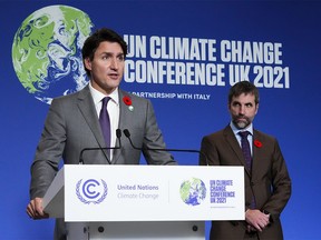 Justin Trudeau and Steven Guilbeault