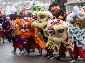 Lunar New Year celebrations in Calgary
