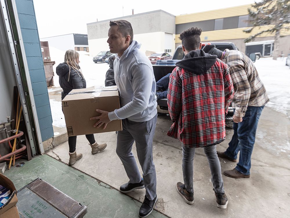 Local businesses donate over 1,500 items to help Calgary's homeless