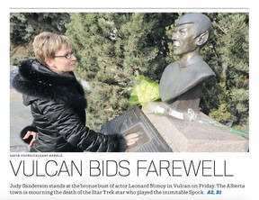 Calgary Herald; Feb. 28, 2015.