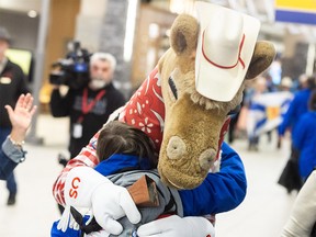Special Olympics athletes arrive in Calgary