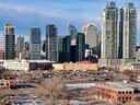 The parking lot which is the site of the new Calgary event centre, photographed on Friday, January 5, 2024.