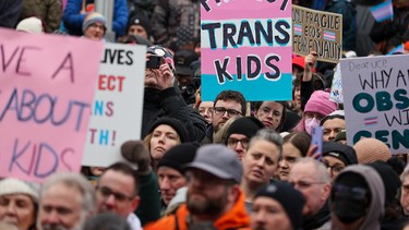 Transgender rights rally in Calgary