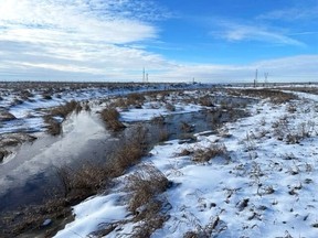 Proposed battery storage facility near Frank Lake