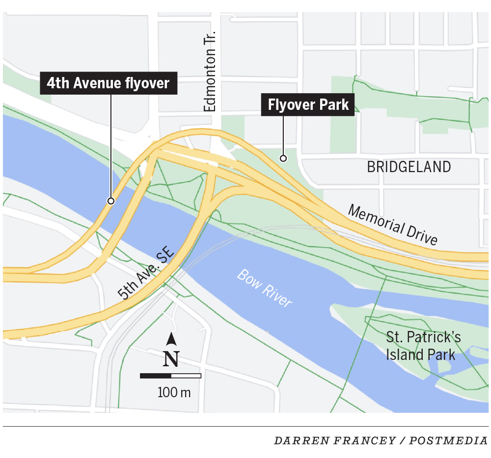 Construction on 4th Ave Flyover to tie up downtown commuters | Calgary ...