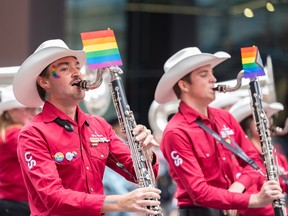 Calgary Stampede at Calgary Pride parade