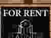 A For Rent sign in Calgary