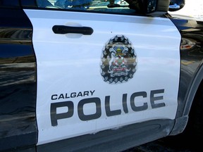 Calgary police vehicle