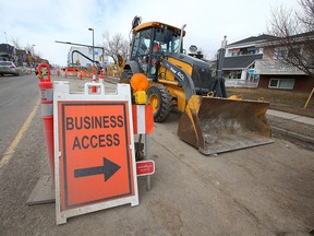 Construction in Marda Loop