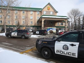Shooting at a Calgary hotel in Shawnessy