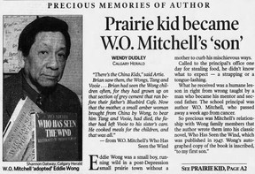 W.O. Mitchell story