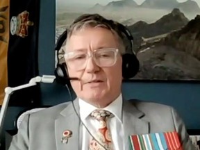 David Yeo, the head of IT consulting firm Dalian, testifies by video to the House of Commons Public Accounts committee on March 19, 2024.