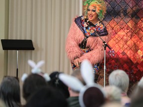 Drag Me To Church event on Easter Sunday 2024