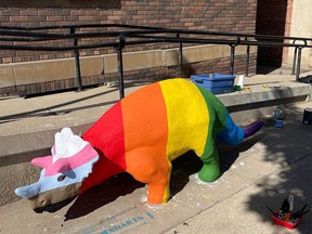 Drumheller Pride dinosaur