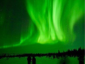 Northern Lights in Churchill, Manitoba