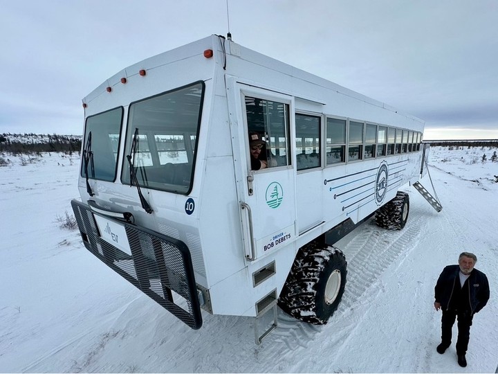  A “Tundra Buggy” used by Frontiers North Adventures.