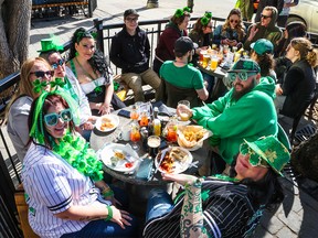 St. Patrick's Day warmth in Calgary