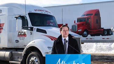 Alberta Transportation Minister Devin Dreeshen