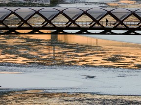 The Bow River in Calgary