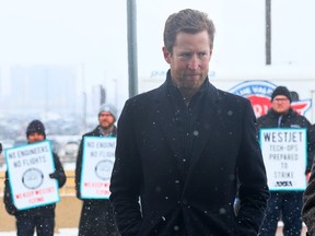 WestJet CEO Alexis von Hoensbroech