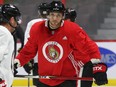 Ottawa Senators' Bobby Ryan skates during a practice in 2020.