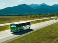 Calgary Banff Lake Louise bus