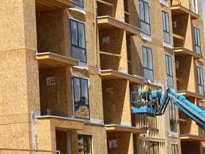 Home construction in Calgary