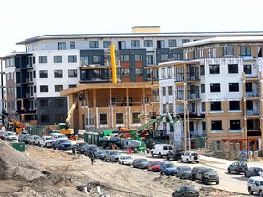 Home construction in Calgary