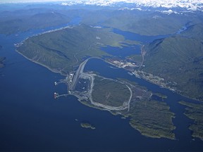 File photo: Port of Prince Rupert's Ridley Island.
