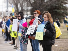 Defend Ukrainian Sky rally in Calgary