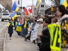 Defend Ukrainian Sky rally in Calgary