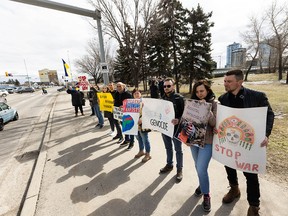 Defend Ukrainian Sky rally in Calgary