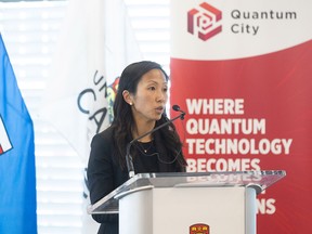 University of Calgary Quantum City Managing Director Megan Lee
