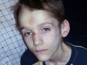 Alexandru Radita on 15th birthday, three months before his death.