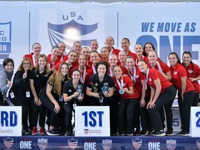 University of the Incarnate Word artistic swim team won the first national championship in school history