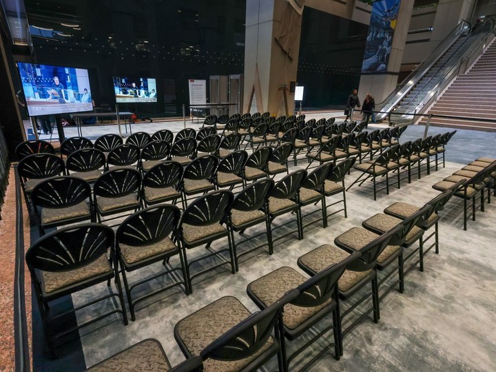  Unlike the opening day, day two of the public hearing on proposed rezoning was much quieter at Calgary City Hall on Tuesday, April 23, 2024.