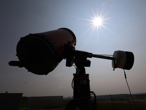 Rothney Observatory solar sclipse