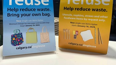 Calgary single-use items bylaw