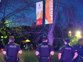 Police at the U of C
